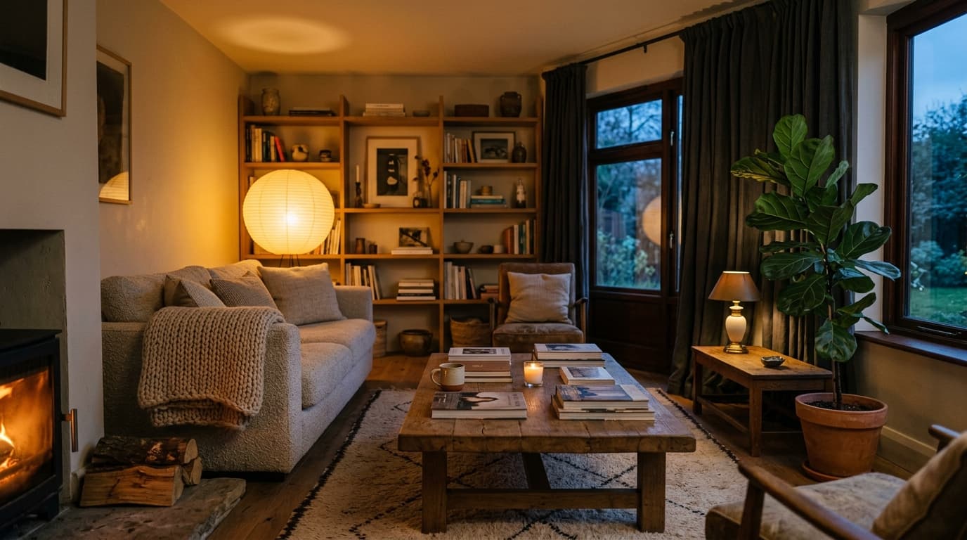 A deep dive into sensory architecture and environmental psychology. Why sterile, catalog-perfect interiors trigger chronic stress, and how circadian lighting, tactile micro-relief, acoustics, and biophilia turn a home into a deep recovery sanctuary.