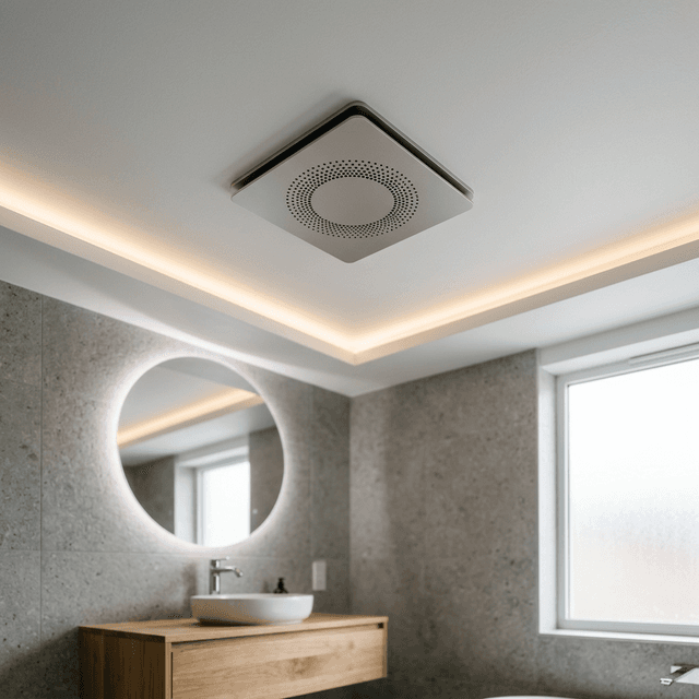 Вентиляция в ванной с контролем влажности