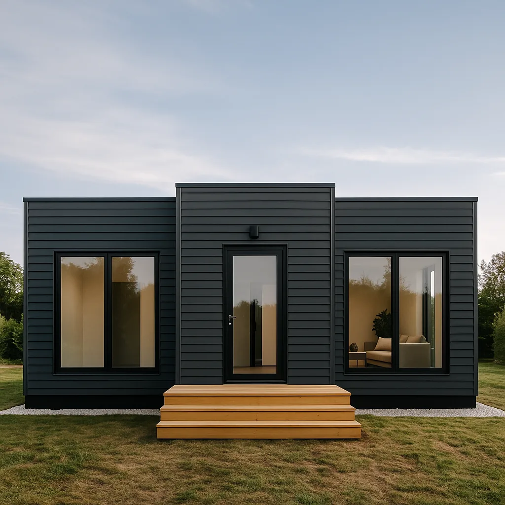 Factory-assembled block modular house