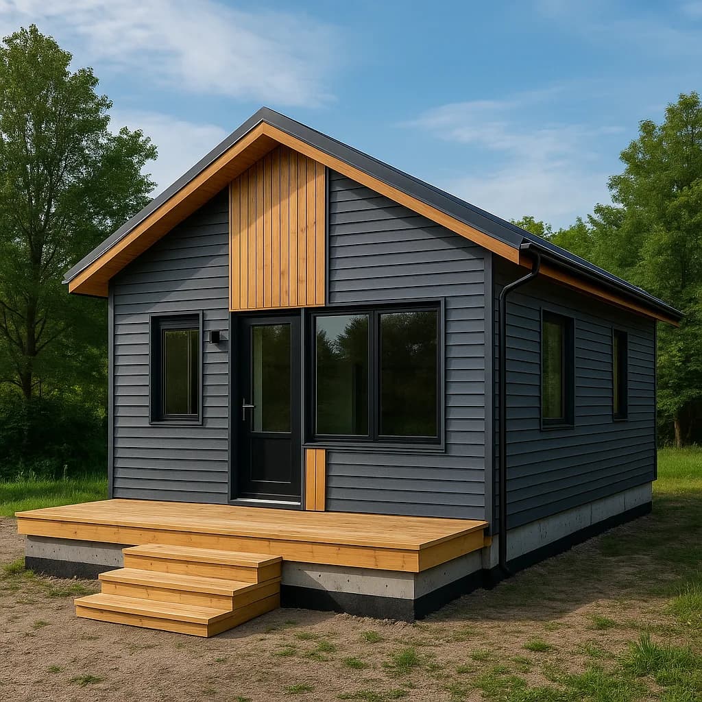 Wood frame modular home structure